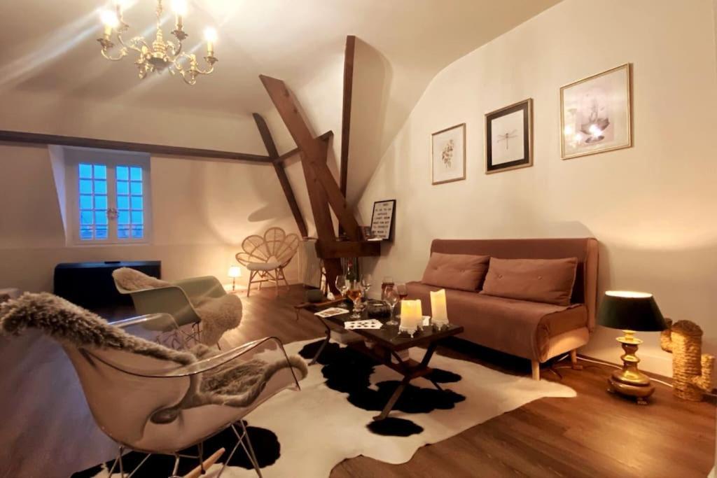 Grand Appartement Place Saint-Pierre, Proche Chateau De Saumur Et Bord De Loire" Esterno foto